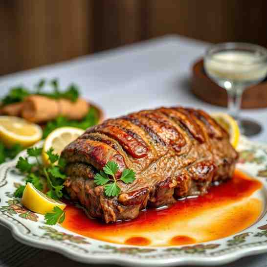 Romanian Drob - Festive Lamb Meat Loaf Guide